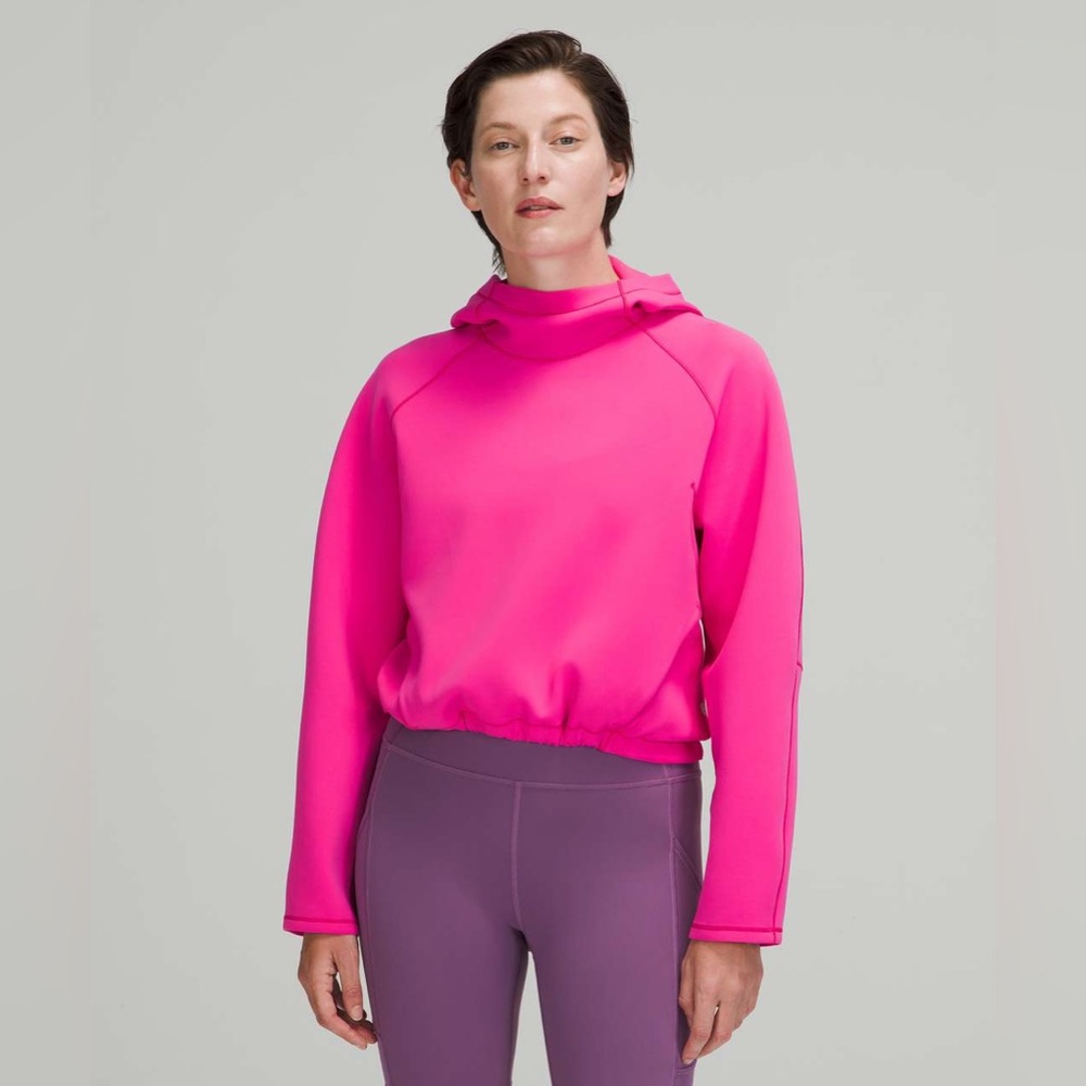 Lululemon Sonic Pink AirWrap Hoodie